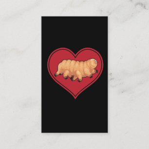 Cartão De Visita Microbiologia Cardíaca Tardigrado Adora Ciência 