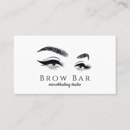 Cartão De Visita Microblading e Extensões de Cílios