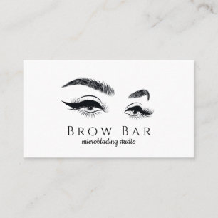 Cartão De Visita Microblading e Extensões de Cílios