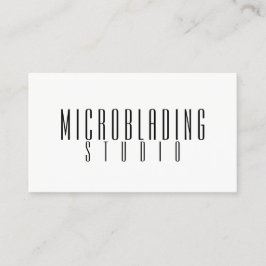 Cartão De Visita Microblading Moderno, Sobrancelhas, Maquiagem Perm