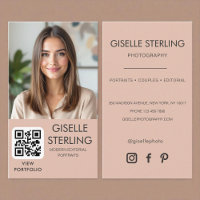 Mídia social de código QR de foto de fotógrafo min