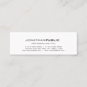 CARTÃO DE VISITA MINI 