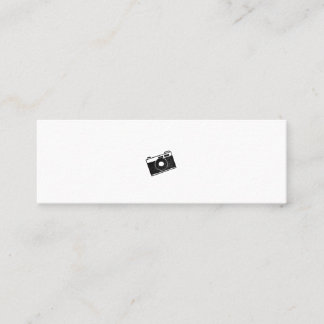 CARTÃO DE VISITA MINI ミニマムでシンプルな名刺 ビジネスカード カメラ