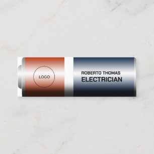 Cartão De Visita Mini A bateria é fraca