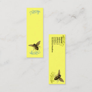 Cartão De Visita Mini Abelha Ocupada-