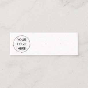 Cartão De Visita Mini Adicione sua placa de vídeo com o anel do logotipo