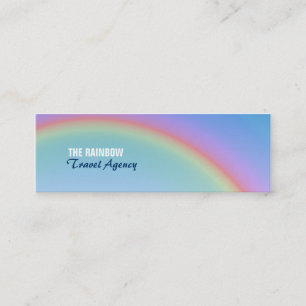 Cartão De Visita Mini Arco-íris
