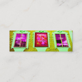 Cartão De Visita Mini Arquiteto Windows IV