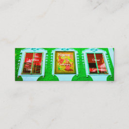 Cartão De Visita Mini Arquitetura Windows III