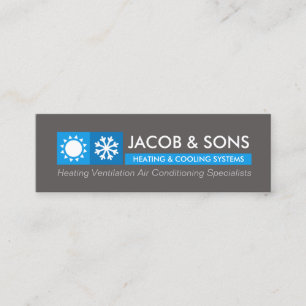 Cartão De Visita Mini Arrefecimento do ar condicionado por ventilação 