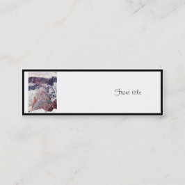 Cartão De Visita Mini Atrás do jacaré do Grand Canyon