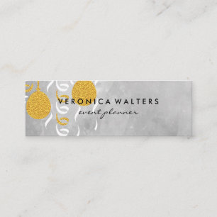 Cartão De Visita Mini Balões do Partido