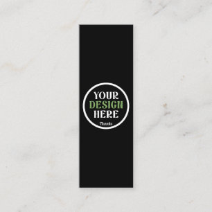 Cartão De Visita Mini beijo personalizado, exclusivo, elegante e minimal