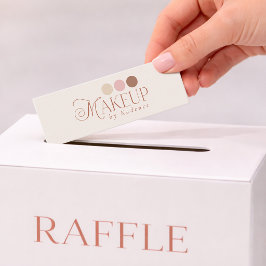 Cartão De Visita Mini Bilhete de Rifa Personalizado de Negócios de Maqui