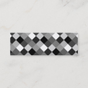 Cartão De Visita Mini Blocos Monotônicos Pequenos