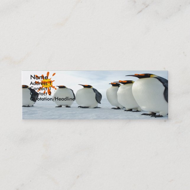 Cartão De Visita Mini Blues Brothers (Frente)