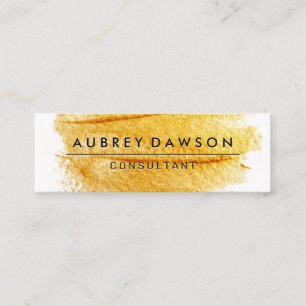 Cartão De Visita Mini Bruto Artístico