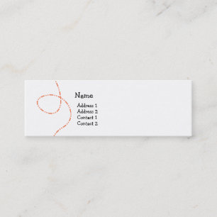 Cartão De Visita Mini Buzzy Bee