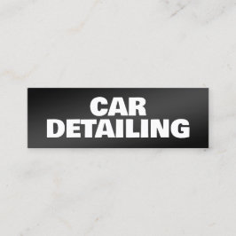 Cartão De Visita Mini Carro Detailer