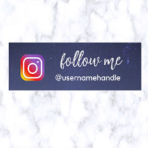 Céu noturno editável Siga-me Código QR de Mídia So