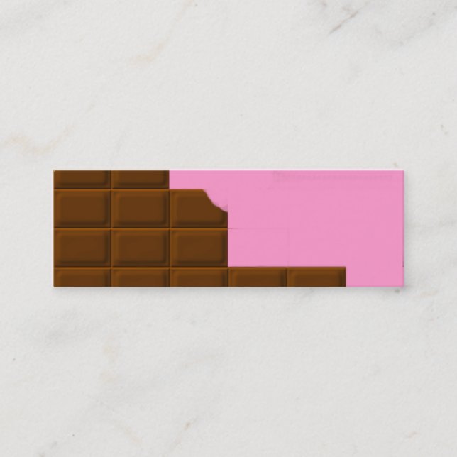 Cartão De Visita Mini chocbite (Frente)