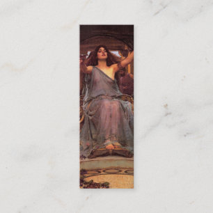 Cartão De Visita Mini Circe Bookmark de John William Waterhouse