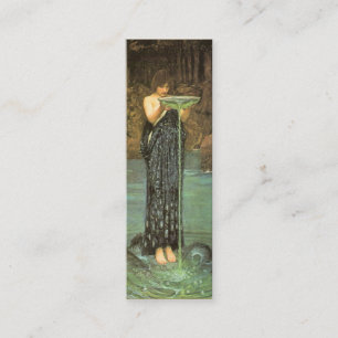 Cartão De Visita Mini Circe Invidiosa Bookmark de John W. Waterhouse