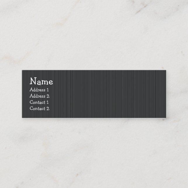 Cartão De Visita Mini Círculos (Frente)