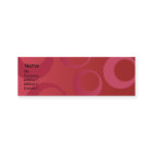 Círculos vermelhos - magros