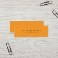 Cor Laranja Simples Minimalista
