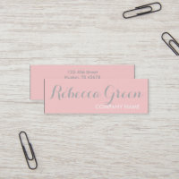 Cosmetologista Minimalista Moderno - Cinza rosa