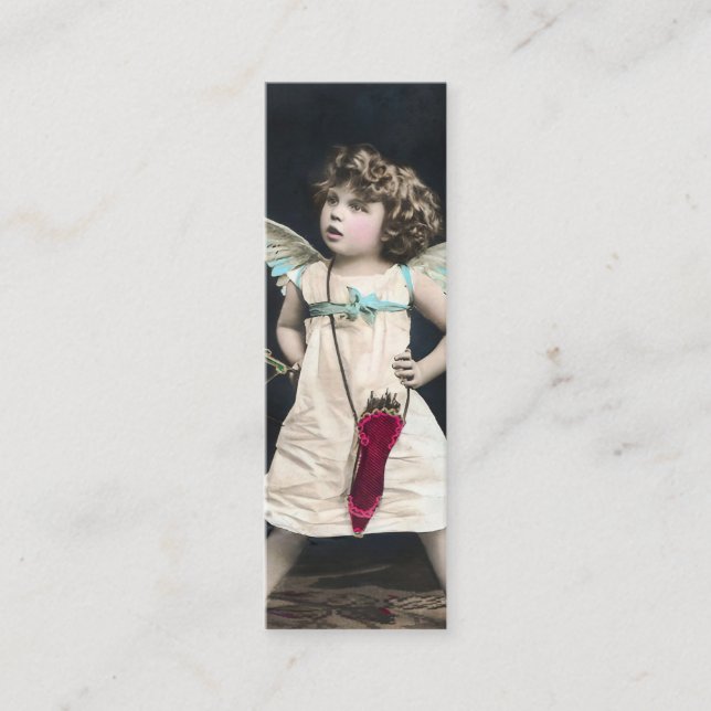 Cartão De Visita Mini Cupido Zangado (Frente)