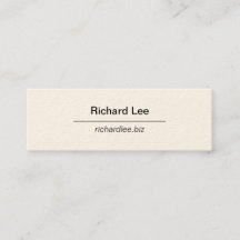 Customisable minimalista