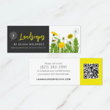 Dandelion Natural Laecare Service Black & Yellow