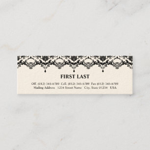 Cartão De Visita Mini Davina