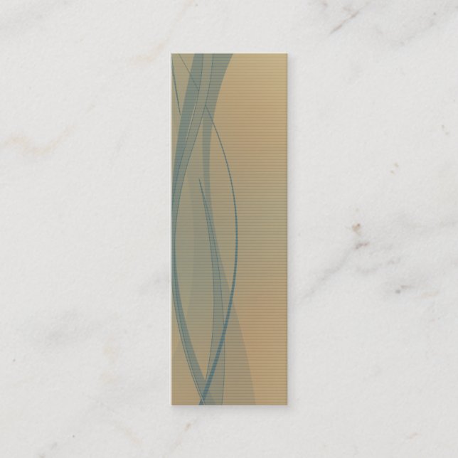 Cartão De Visita Mini Design retro (Frente)