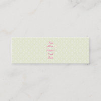 Diamante verde floral