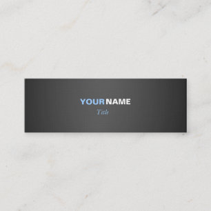 Cartão De Visita Mini Duas cores