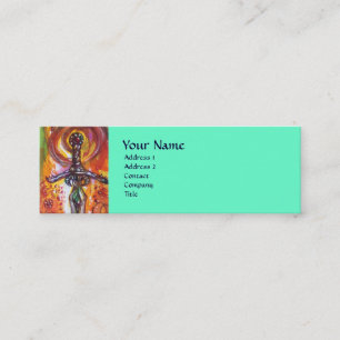 CARTÃO DE VISITA MINI DURENDAL, ESPADA ROMÂNTICA E ANGEL