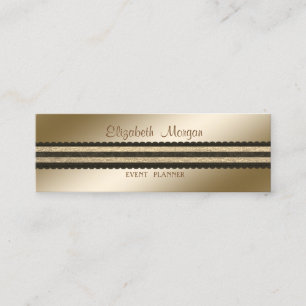 Cartão De Visita Mini Elegante Profissional Moderno com Estilo