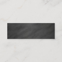 Cartão De Visita Mini Estilo retroativo do quadro negro do quadro