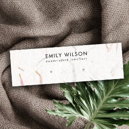 CARTÃO DE VISITA MINI EXIBIÇÃO DE OUTROS ESTUDOS DE PAPEL PETAL BRUTO