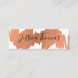 Cartão De Visita Mini Expressão Elegante