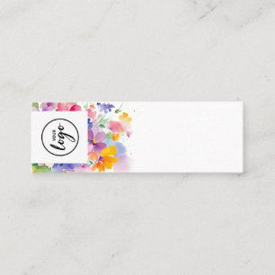 Cartão De Visita Mini Floral Perfume Tester