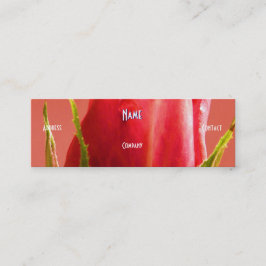 Cartão De Visita Mini Florista - Rosa Rosa Rosa Rosa