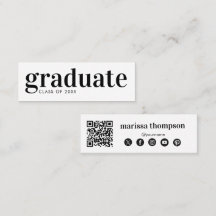 Formatura Graduado Código QR Mídia Social