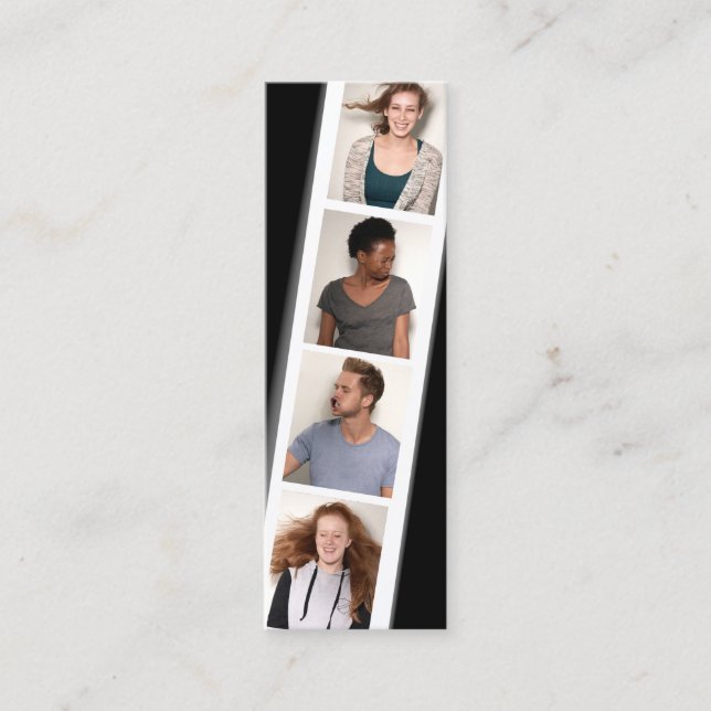 Cartão De Visita Mini Fotografia 📷 Booth (Frente)