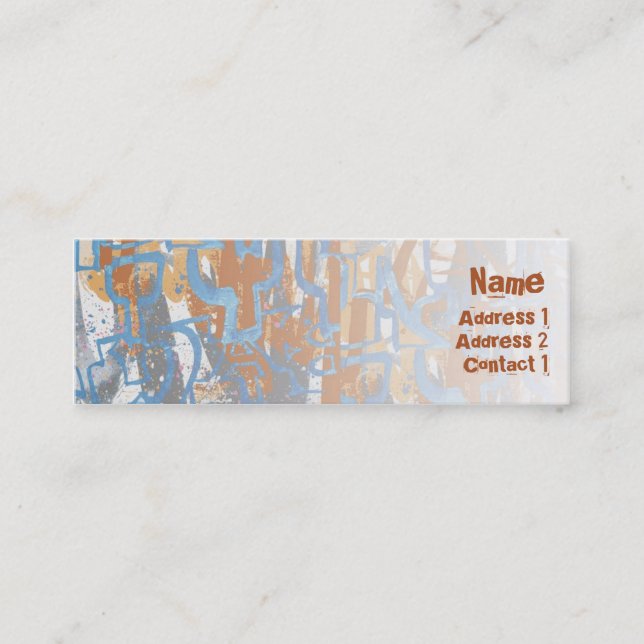 Cartão De Visita Mini Fox de Hoody - Magro (Frente)