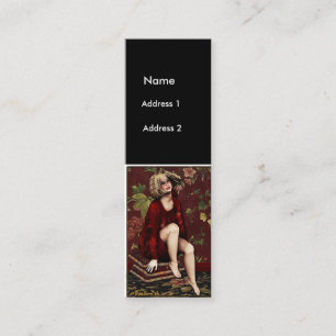 Cartão De Visita Mini FullFigureLady