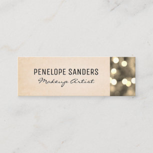 Cartão De Visita Mini Fundo da Textura   Bokeh